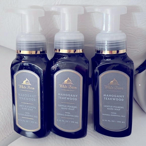 Bath & Body Works Other - Mahogany Teakwood Set!